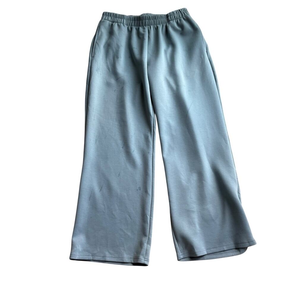 Dear Scarlett Women's Light Blue Wide Leg Pants